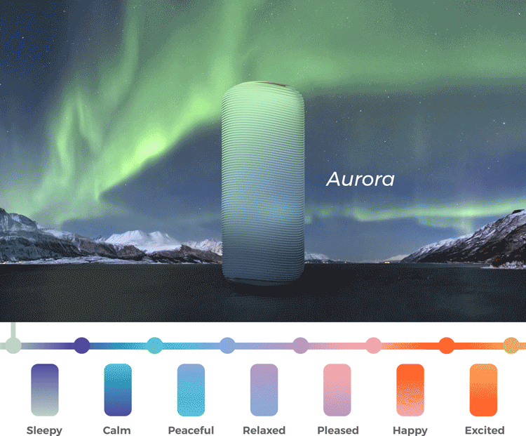 Ambiance through light and sound