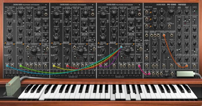 Cherry Audio PS-3300 synthesizer
