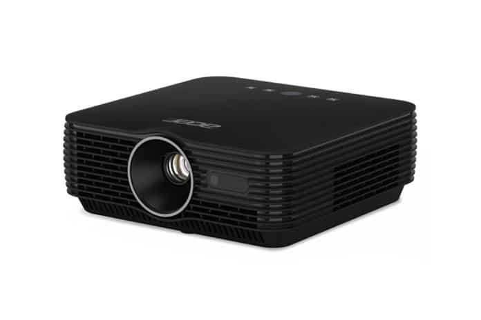 The Acer B250i is a Full HD portable LED projector with superb A/V quality and a compact design.