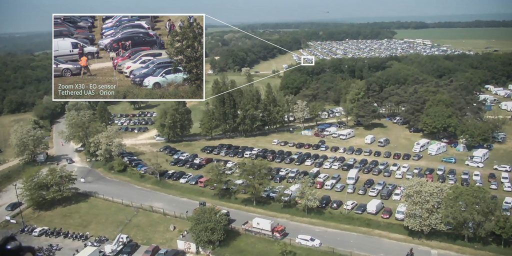Elistair Orion Tethered drone Zoom camera