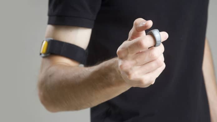 FinchRing, a gesture controller for virtual and augmented reality.