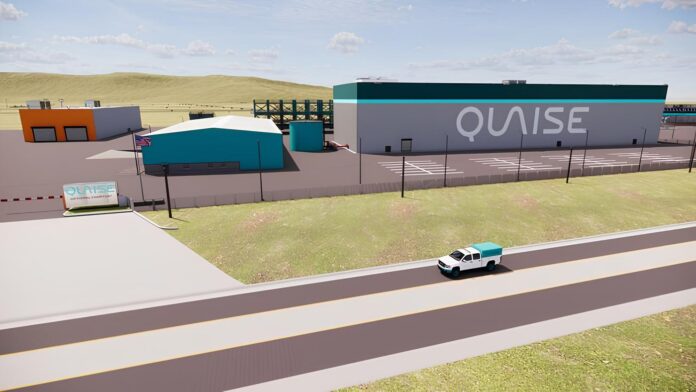 Artist’s conception of a future Quaise Energy geothermal plant capable of tapping into the superhot rock deep beneath our feet