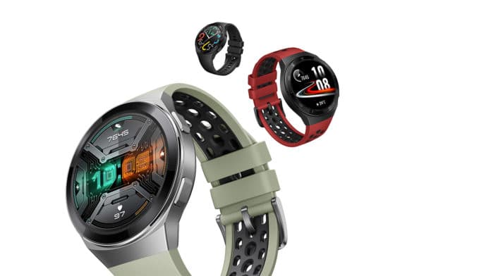 The Huawei Watch GT 2e has 2 weeks of battery life.