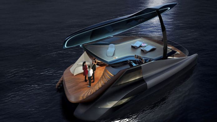 Fibonacci, the revolutionary electric catamaran concept of Icona Design.