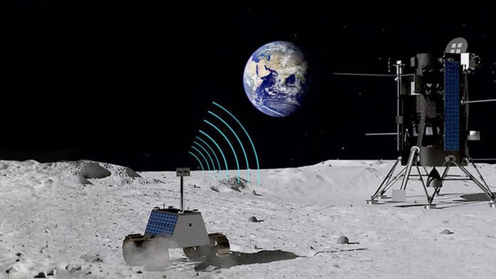 NASA awards Nokia a contract to build first ever cellular network on the Moon.