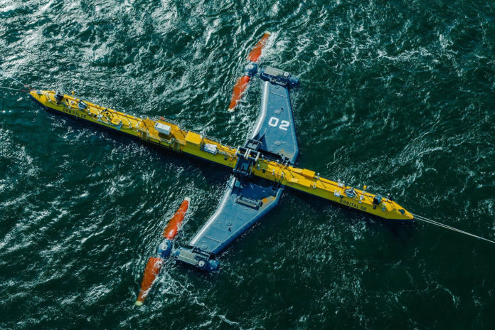 World’s most powerful tidal turbine starts exporting clean power to the grid.