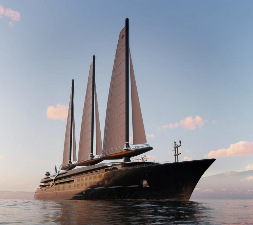 Orient Express Silenseas will sail with a revolutionary technological design known as ‘SolidSail’.