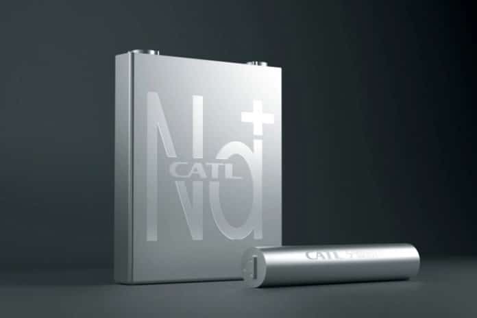 CATL unveils its first-generation sodium-ion battery.