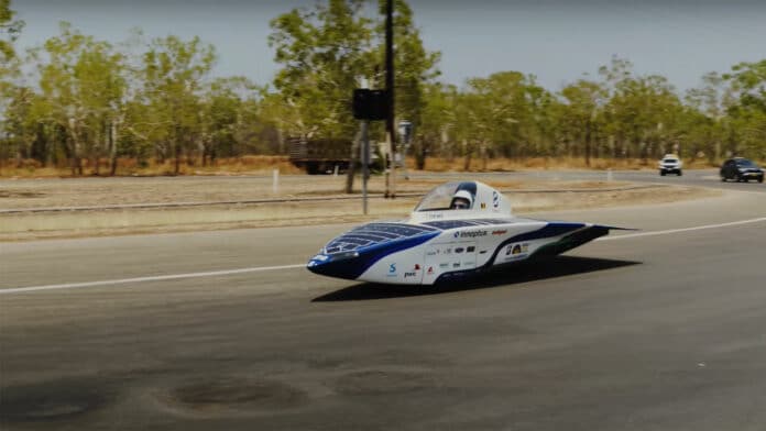 Belgian team wins its second straight World Solar Challenge.
