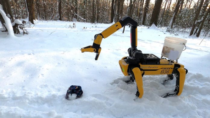 Boston Dynamics' Spot can play jump rope, do mobile manipulation.