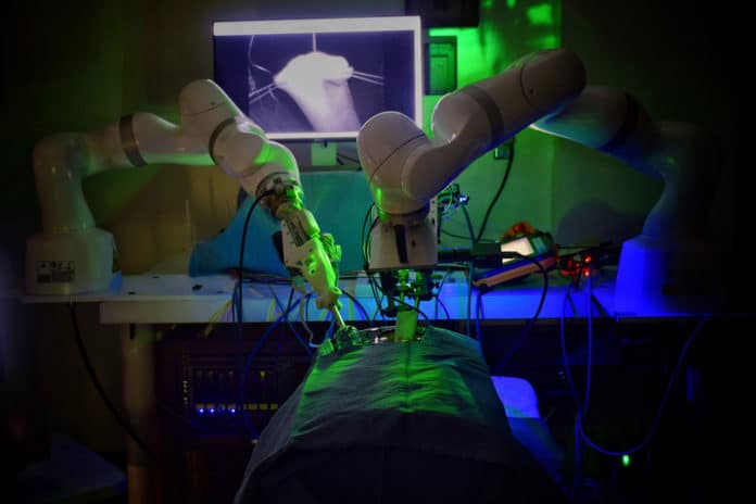 The Smart Tissue Autonomous Robot (STAR).