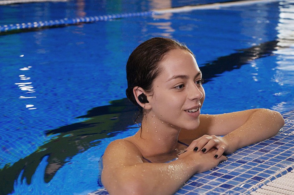 Your perfect workout companion 100% waterproof inside & out