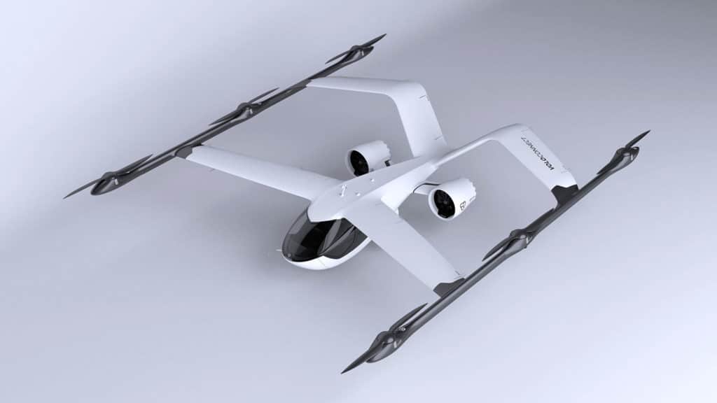 Volocopter introduces VoloConnect fixed-wing flying taxi for longer flights
