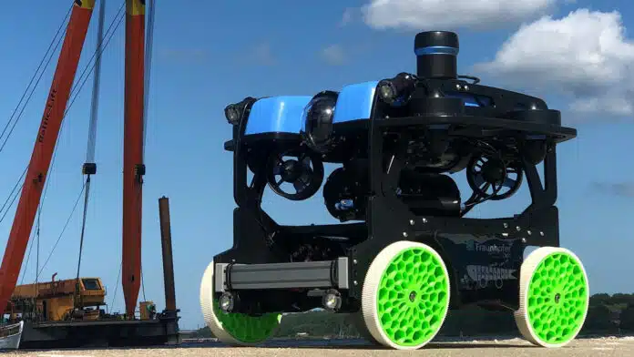 Underwater maintenance robot 
