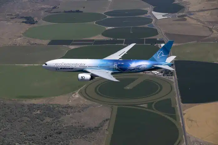 The Boeing ecoDemonstrator.