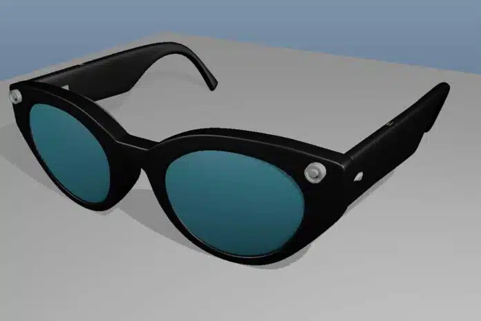 SolidddVision smartglasses output front view