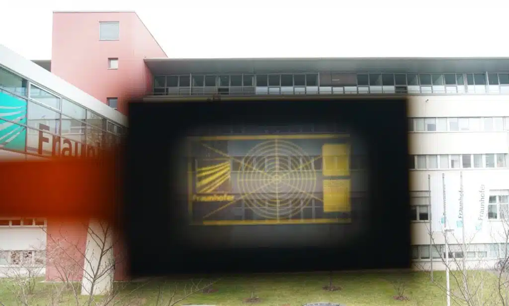 Transparent OLED microdisplay.